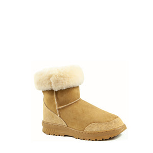 
            
                Load image into Gallery viewer, WANDER MID CARAMEL MENS ROLLED - PURE OZ AUSTRALIAN MADE SHEEPSKIN UGG BOOT
            
        